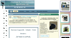 Desktop Screenshot of clinique-veterinaire-stang-zu-quimper.fr